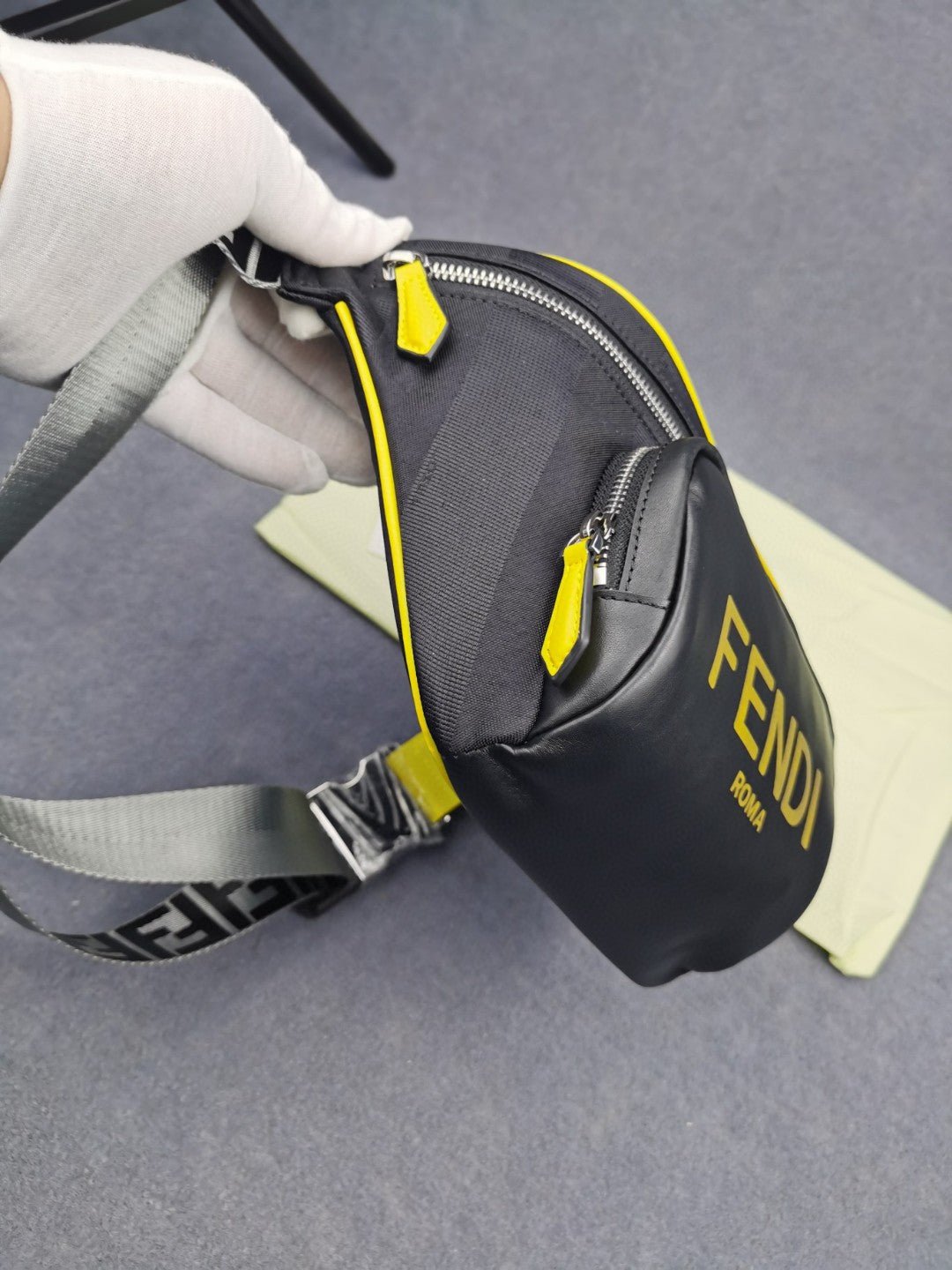 Fendi Belt Bag 18cm Black