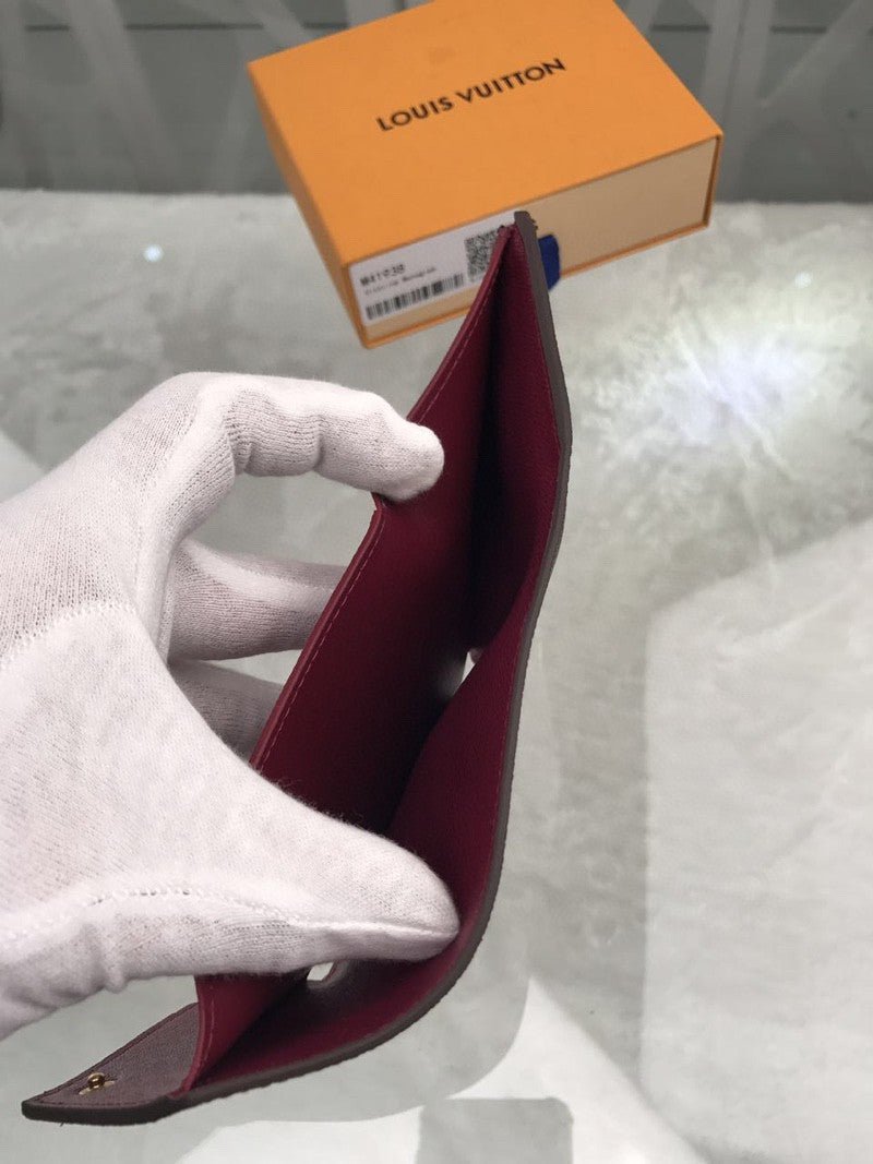 Louis Vuitton Monogram Wallet 12cm Brown