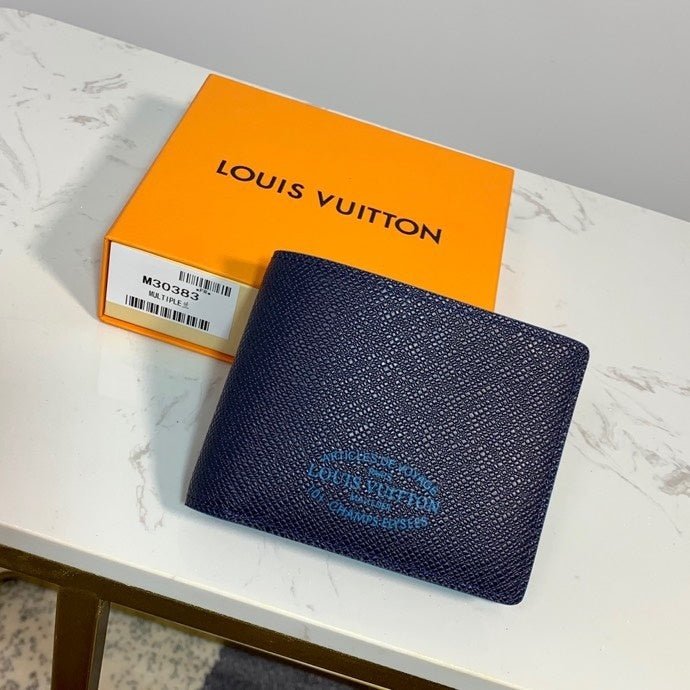 Louis Vuitton Wallet 12cm Blue