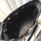 Chanel Deauville Tote 34cm Canvas Bag Spring/Summer Collection Dark Denim Multi