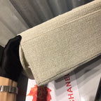 Chanel Deauville Tote 38cm Canvas Bag Spring/Summer Collection, Beige/Cream/Gold/Multi