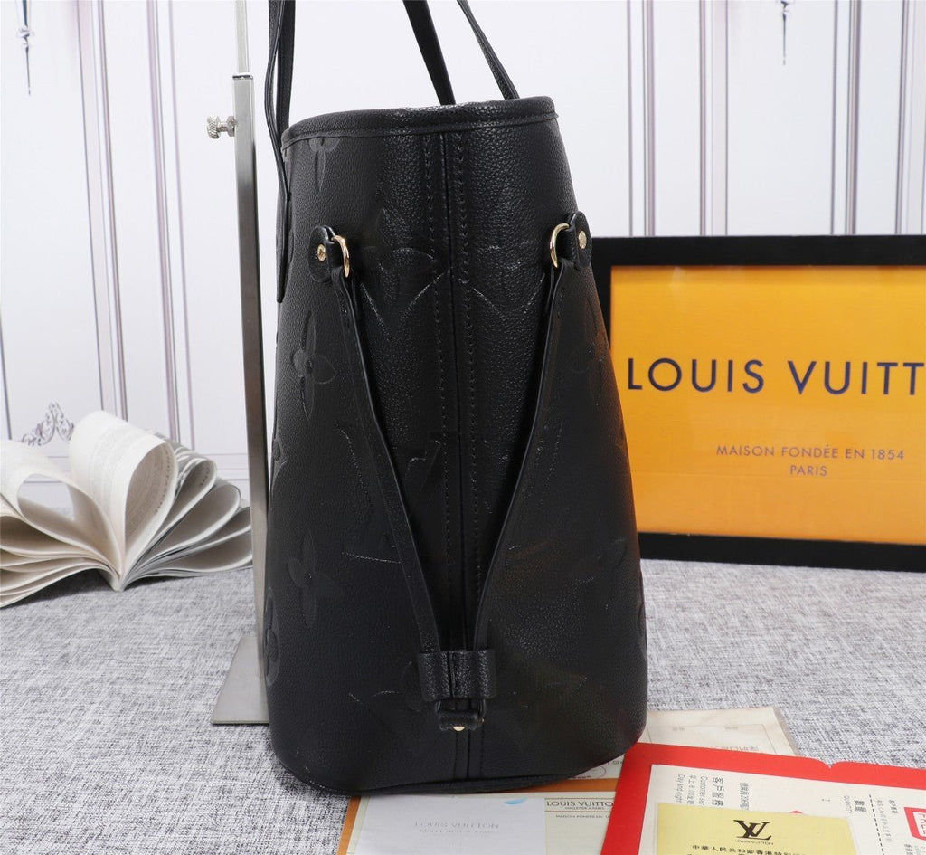 Louis vuittonNeverfull Monogram Empreinte 32cm/ Black