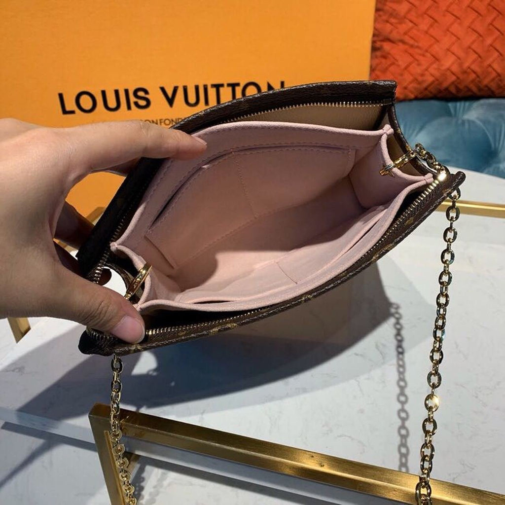 Louis Vuitton Toiletry Pouch 20cm Monogram Canvas Spring/Summer Collection M47544, Beige