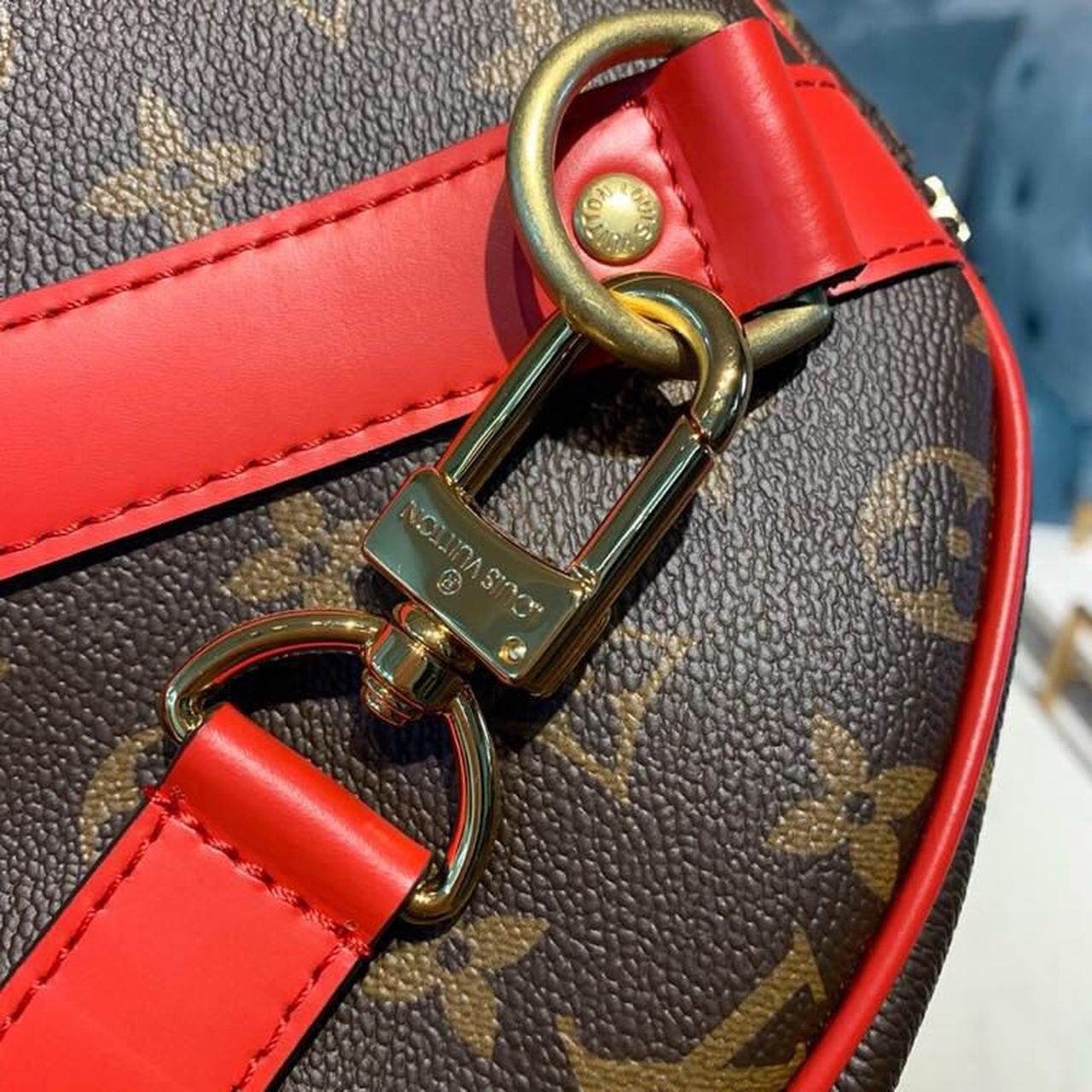 Louis Vuitton Keepall 50cm Monogram Canvas Spring/Summer Collection M41416 Red