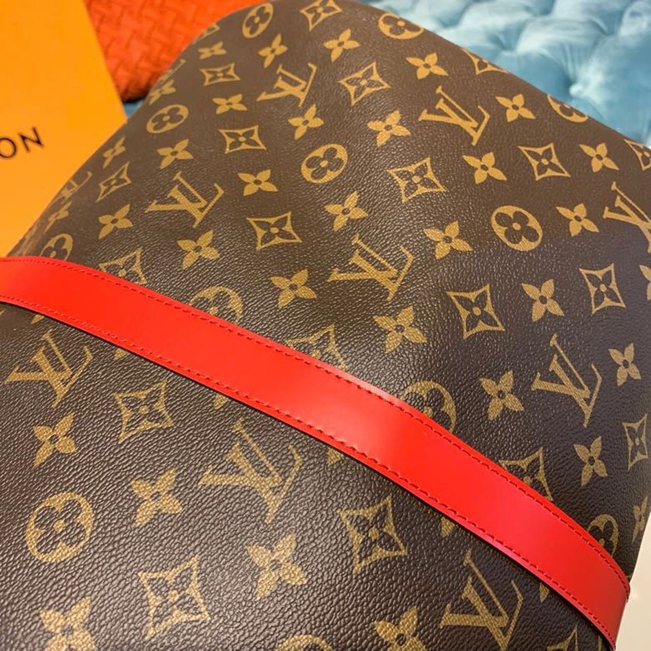 Louis Vuitton Keepall 50cm Monogram Canvas Spring/Summer Collection M41416 Red