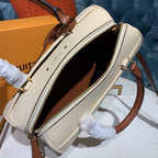 Louis Vuitton Speedy Bandouliere Bag 25cm Monogram Empreinte Leather Spring/Summer Collection M44736, Cr?me Caramel