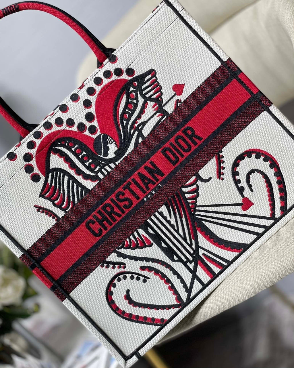 Christian Dior Medium Book Tote 42cm