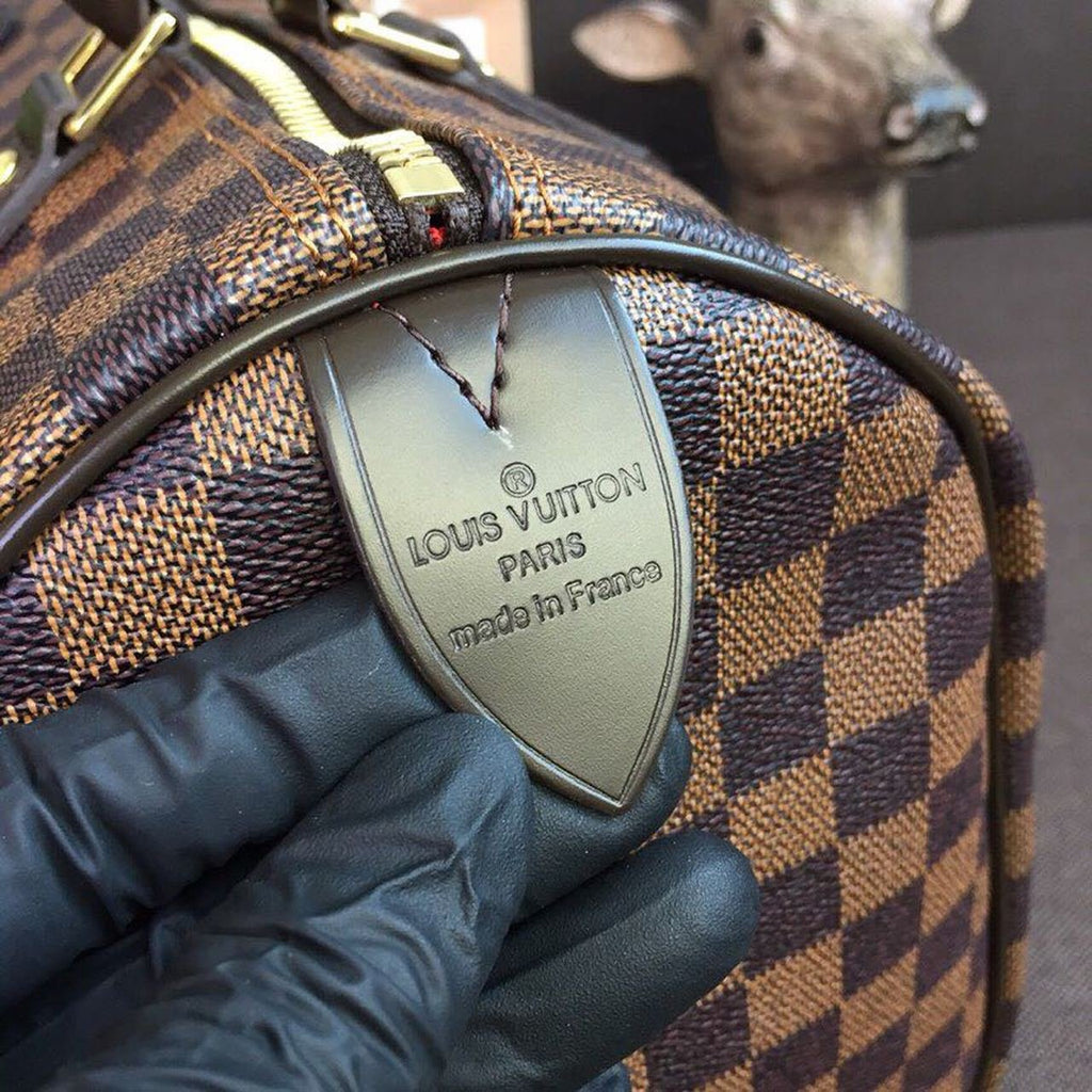 Louis Vuitton Speedy Bag 30cm Damier Ebene Canvas Spring/Summer Collection N41364, Brown