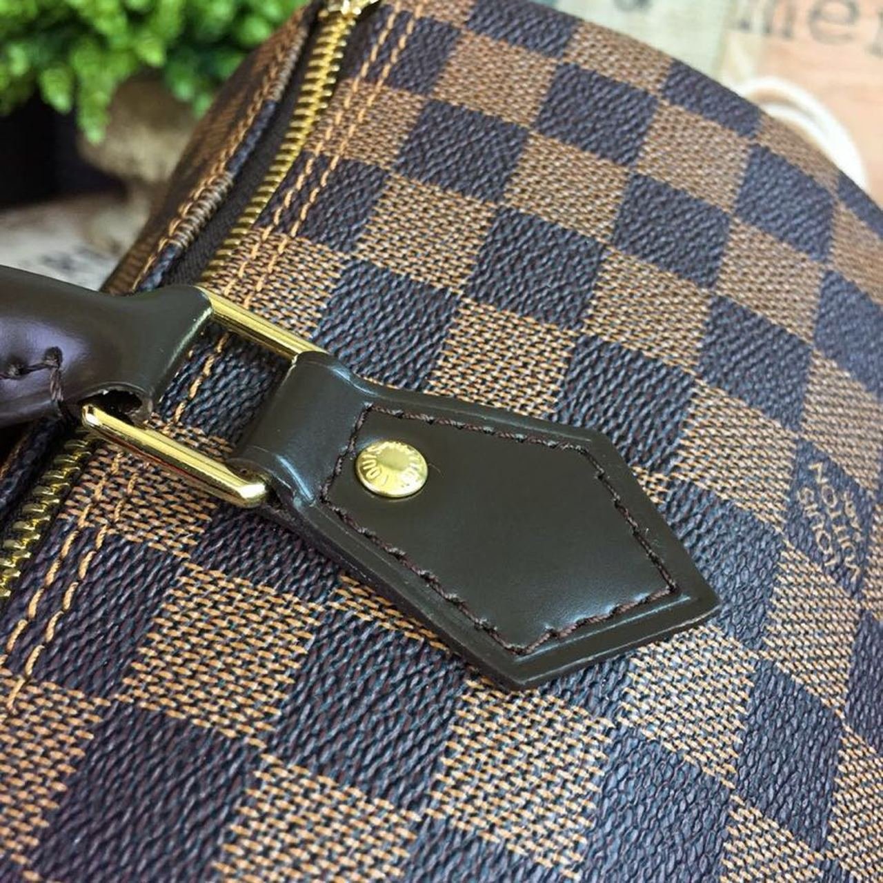 Louis Vuitton Speedy Bag 30cm Damier Ebene Canvas Spring/Summer Collection N41364, Brown