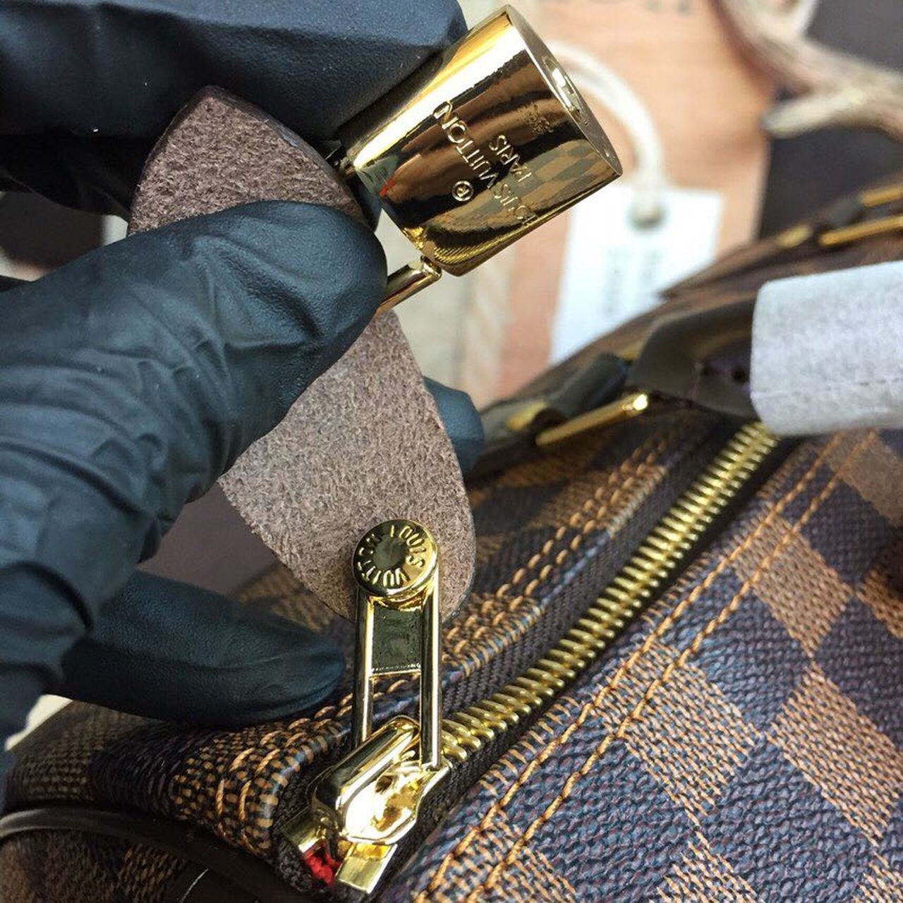 Louis Vuitton Speedy Bag 30cm Damier Ebene Canvas Spring/Summer Collection N41364, Brown