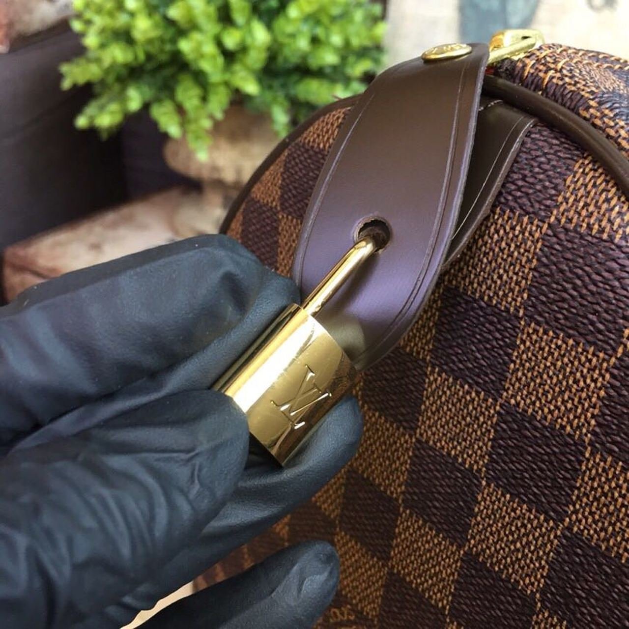 Louis Vuitton Speedy Bag 35cm Damier Ebene Canvas Spring/Summer Collection N41363, Brown