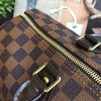 Louis Vuitton Speedy Bag 35cm Damier Ebene Canvas Spring/Summer Collection N41363, Brown