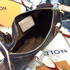 Louis Vuitton Nano Speedy Bag 16cm Monogram Canvas Spring/Summer Collection M61252, Brown