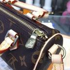 Louis Vuitton Nano Speedy Bag 16cm Monogram Canvas Spring/Summer Collection M61252, Brown