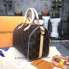 Louis Vuitton Speedy Bag 25cm Monogram Canvas Spring/Summer Collection M41109, Brown