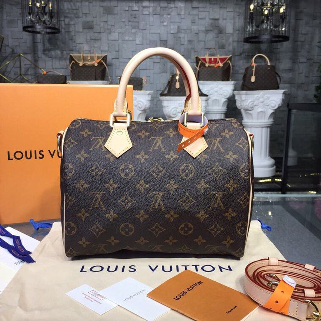 Louis Vuitton Speedy Bag 25cm Monogram Canvas Spring/Summer Collection M41109, Brown