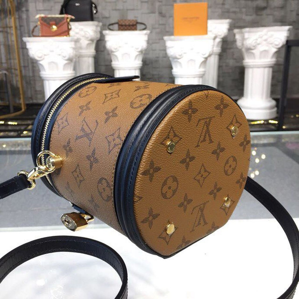 Louis Vuitton Cannes Bag 16cm Monogram Reverse Canvas Spring/Summer Collection M43986, Brown