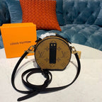 Louis Vuitton Mini Bote Chapeau Bag 16cm Monogram Reverse Canvas Spring/Summer Collection M68276 Brown