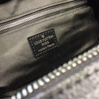Louis Vuitton King Size Toiletry Bag 28cm Damier Graphite Canvas Spring/Summer Collection N47527, Black