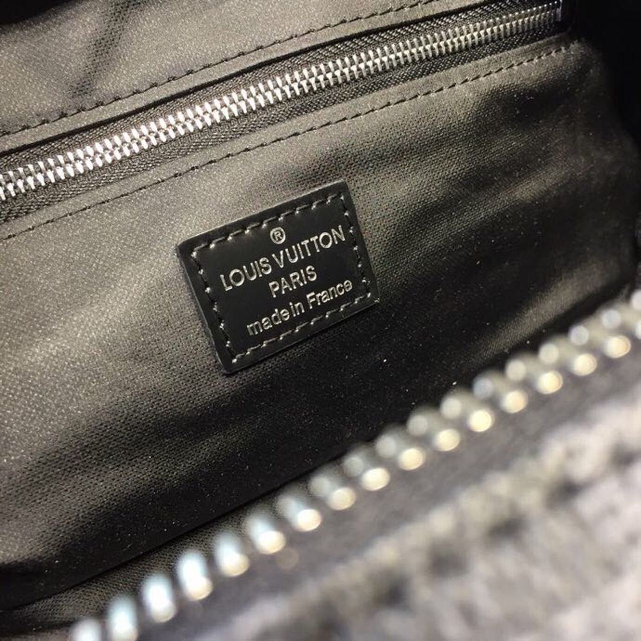 Louis Vuitton King Size Toiletry Bag 28cm Damier Graphite Canvas Spring/Summer Collection N47527, Black