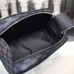 Louis Vuitton King Size Toiletry Bag 28cm Damier Graphite Canvas Spring/Summer Collection N47527, Black