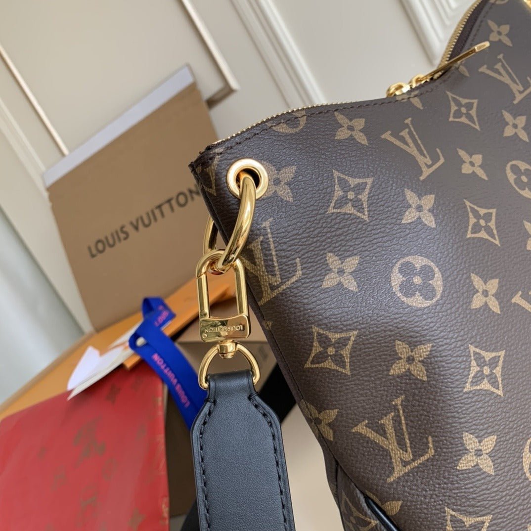 Louis Vuitton Odeon PM Monogram Canvas 28cm Black