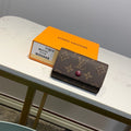 Louis Vuitton Monogram Wallet 10cm Brown