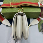 Gucci Blondie Mini Bag White For Women, Women’s Bags 8.7in/22cm
