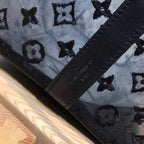 Louis Vuitton Mesh Keepall 50cm Monogram Canvas Matte Black Hardware Spring/Summer Collection M53971, Black