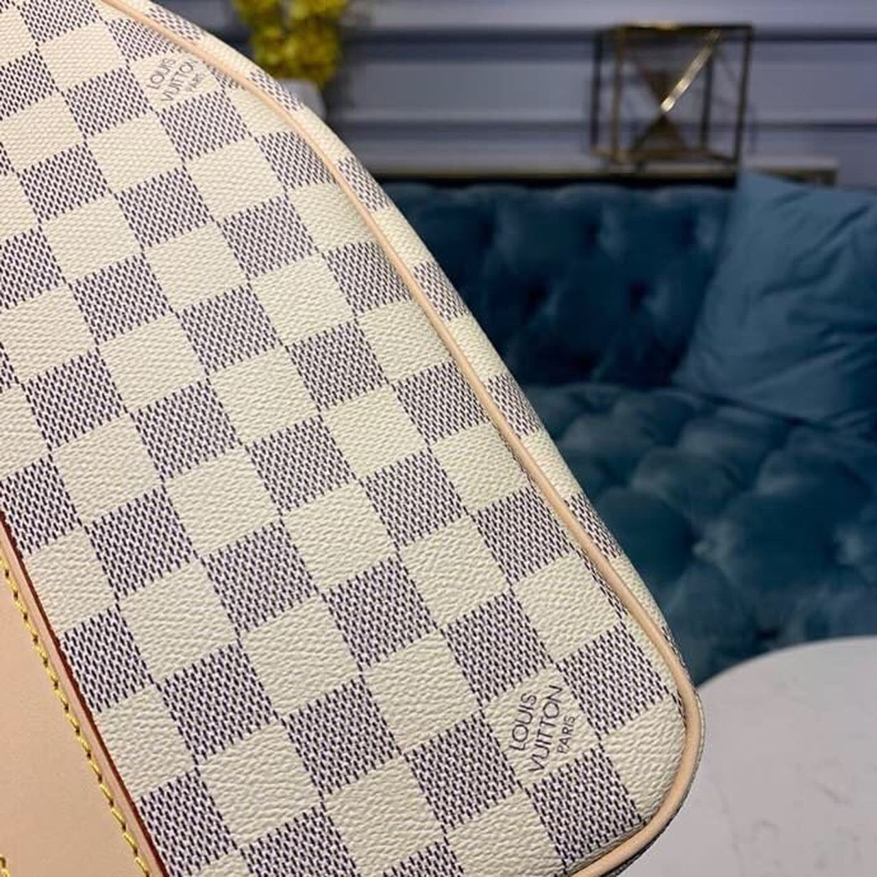 Louis Vuitton Keepall Bandoulire 55cm Damier Azur Canvas Spring/Summer Collection