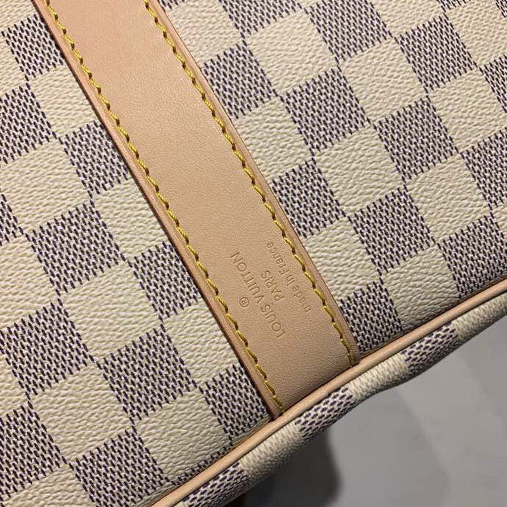 Louis Vuitton Keepall Bandoulire 55cm Damier Azur Canvas Spring/Summer Collection