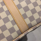 Louis Vuitton Keepall Bandoulire 55cm Damier Azur Canvas Spring/Summer Collection