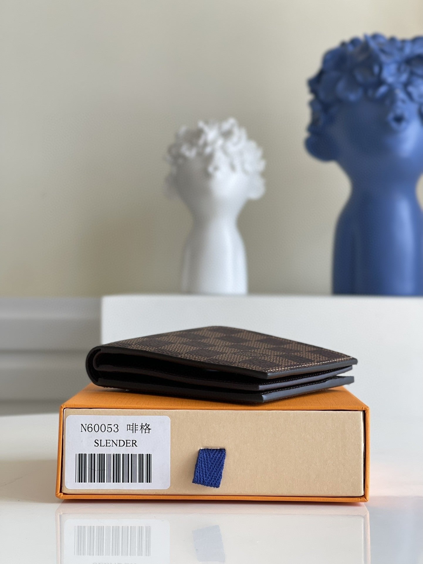 Louis Vuitton Amerigo Wallet 12cm Brown