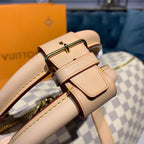 Louis Vuitton Keepall Bandoulire 55cm Damier Azur Canvas Spring/Summer Collection