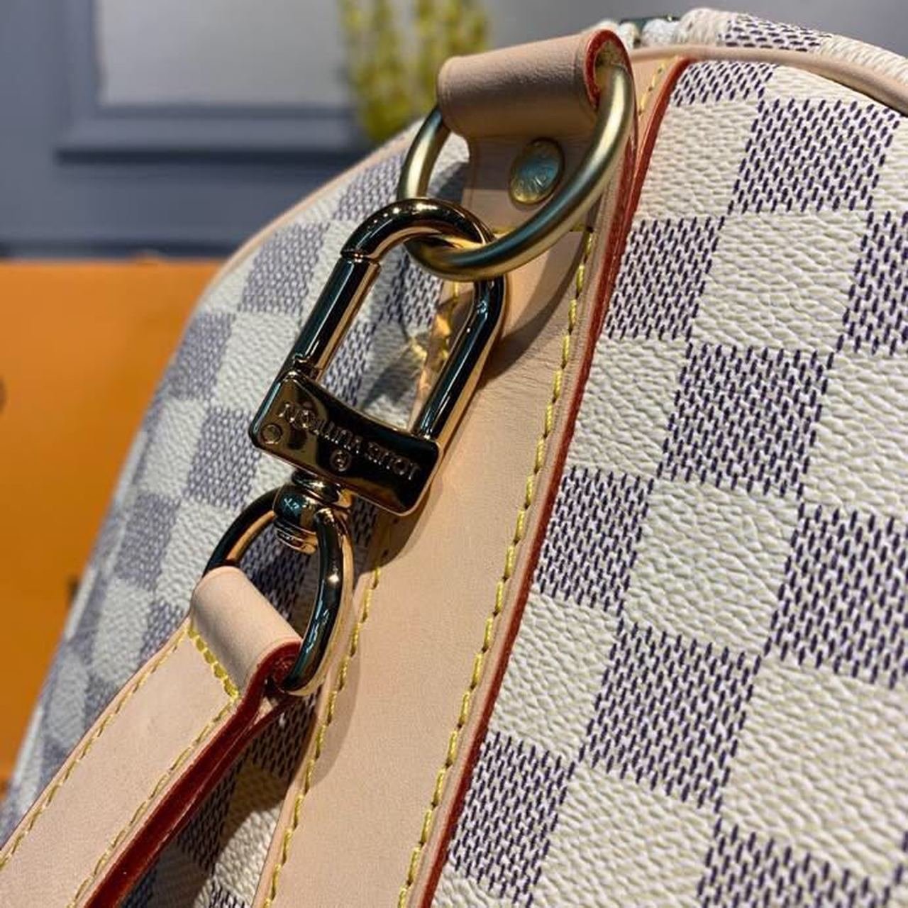 Louis Vuitton Keepall Bandoulire 55cm Damier Azur Canvas Spring/Summer Collection