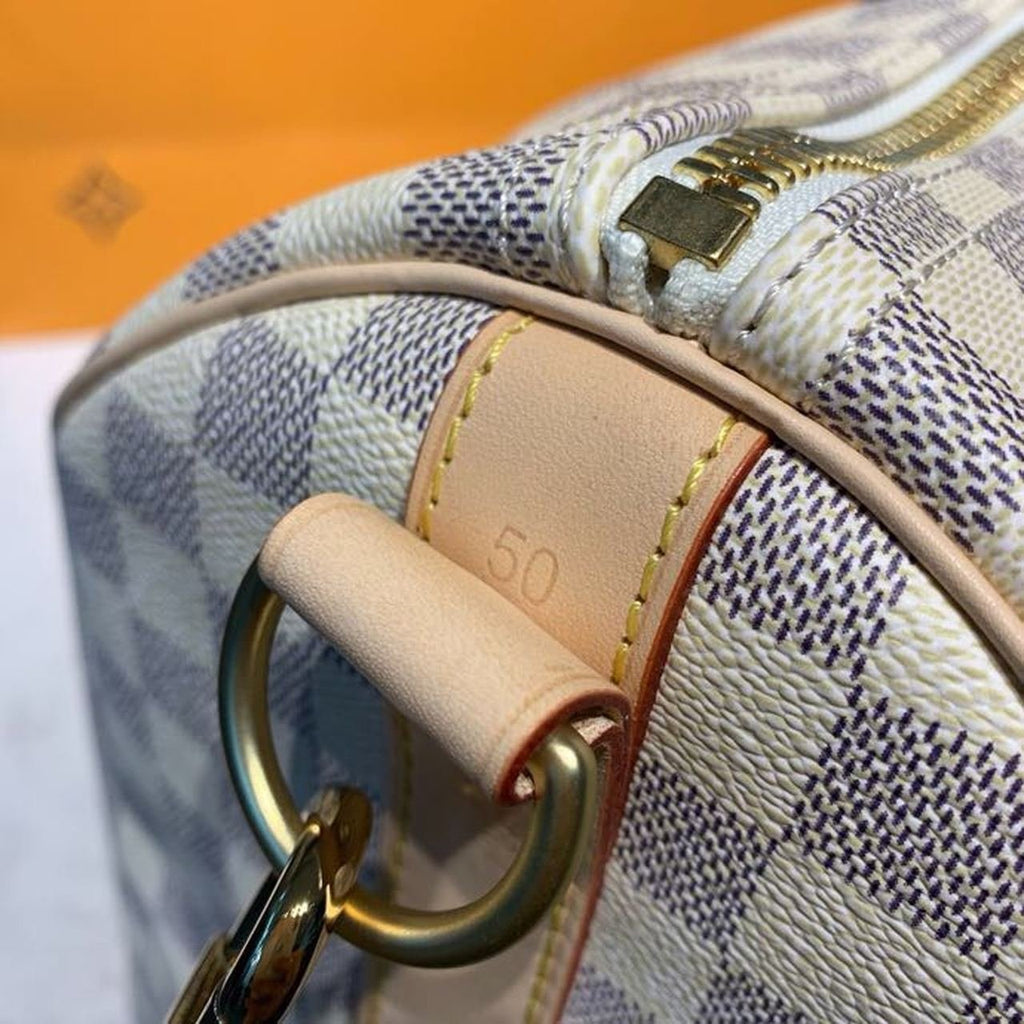Louis Vuitton Keepall Bandoulire 55cm Damier Azur Canvas Spring/Summer Collection