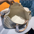 Louis Vuitton Keepall Bandoulire 55cm Damier Azur Canvas Spring/Summer Collection