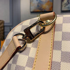 Louis Vuitton Keepall Bandoulire 55cm Damier Azur Canvas Spring/Summer Collection N41429 Azur