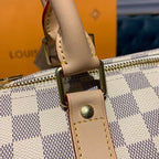 Louis Vuitton Keepall Bandoulire 55cm Damier Azur Canvas Spring/Summer Collection N41429 Azur