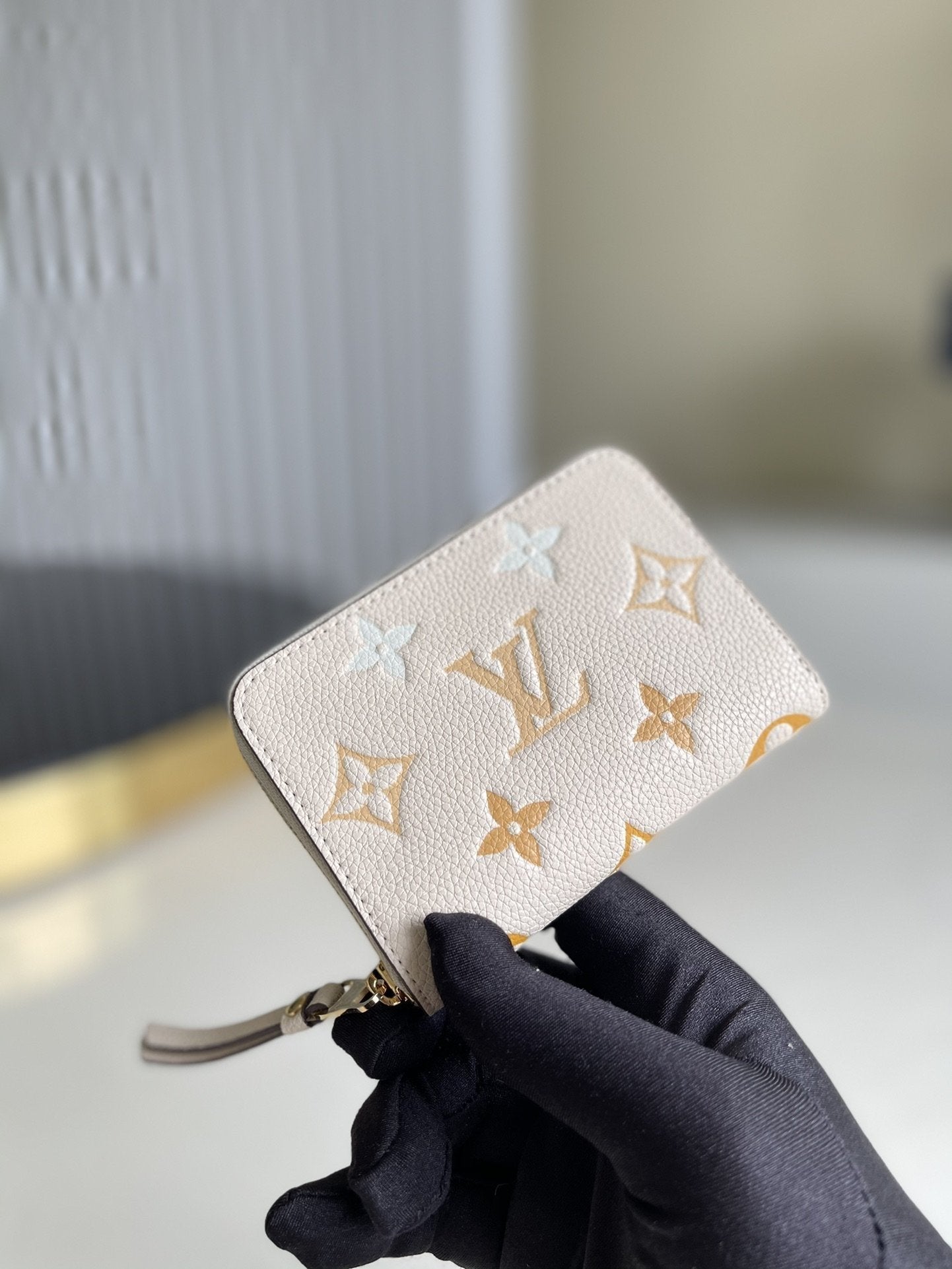 Louis Vuitton Monogram Wallet 11cm White