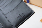 Louis Vuitton Wallet 8cm Black