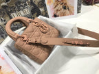 Christian Dior Beige Lady Dior My 20cm