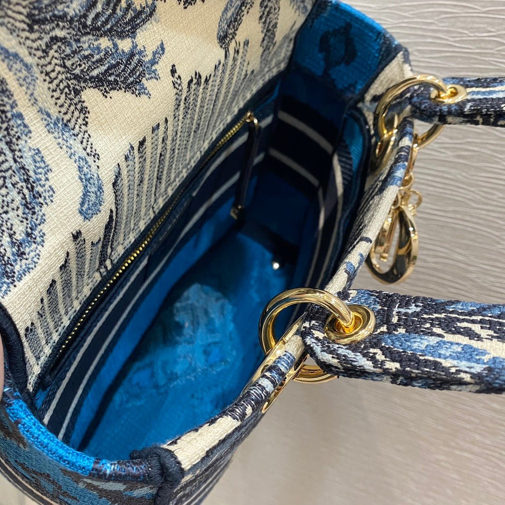 Christian Dior Blue Clutch 24cm