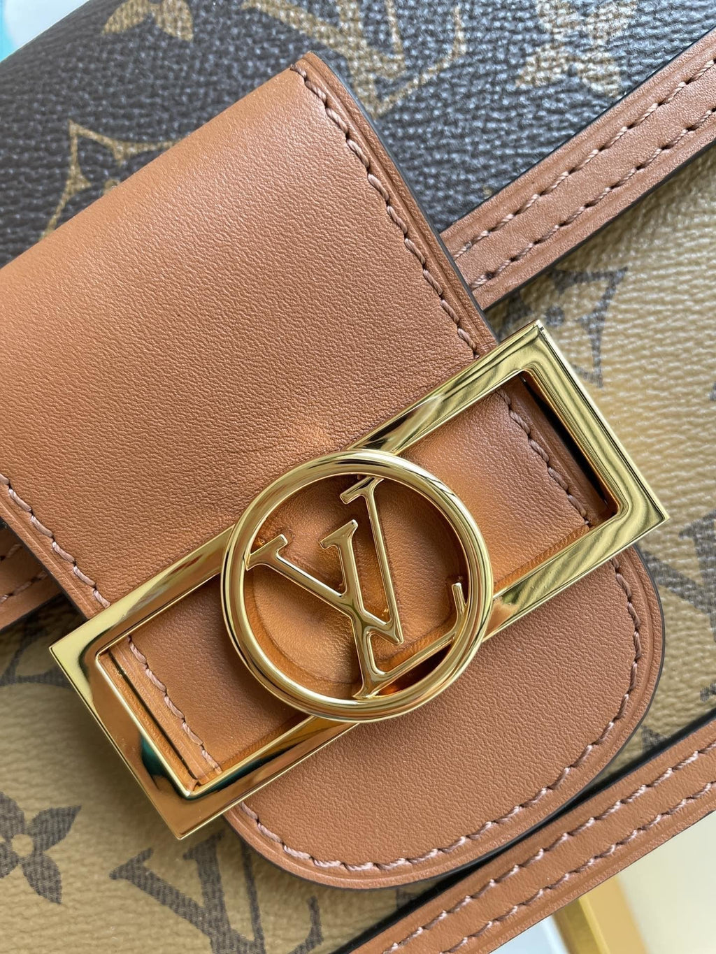 Louis Vuitton Mini Dauphine Monogram And Monogram Reverse Canvas By Nicolas Ghesquière For Spring-Summer, For Women Women’s Handbags, Shoulder Bags 20cm LV M45959