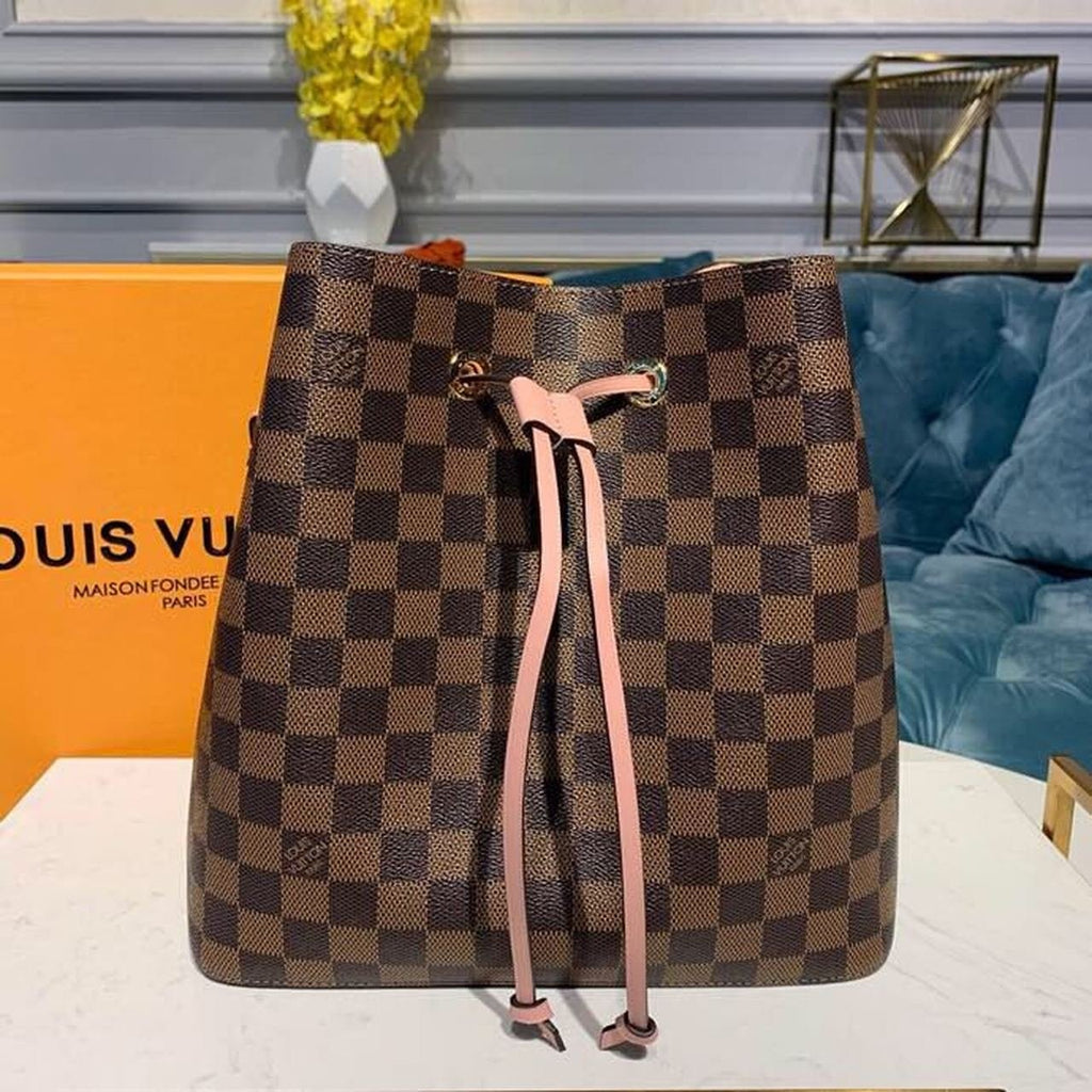 Louis Vuitton Neo Noe BB Bucket Bag 26cm Damier Ebene Canvas Spring/Summer Collection N40198, Venus