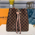 Louis Vuitton Neo Noe BB Bucket Bag 26cm Damier Ebene Canvas Spring/Summer Collection N40198, Venus