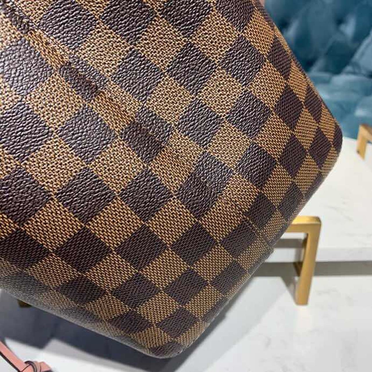 Louis Vuitton Neo Noe BB Bucket Bag 26cm Damier Ebene Canvas Spring/Summer Collection N40198, Venus