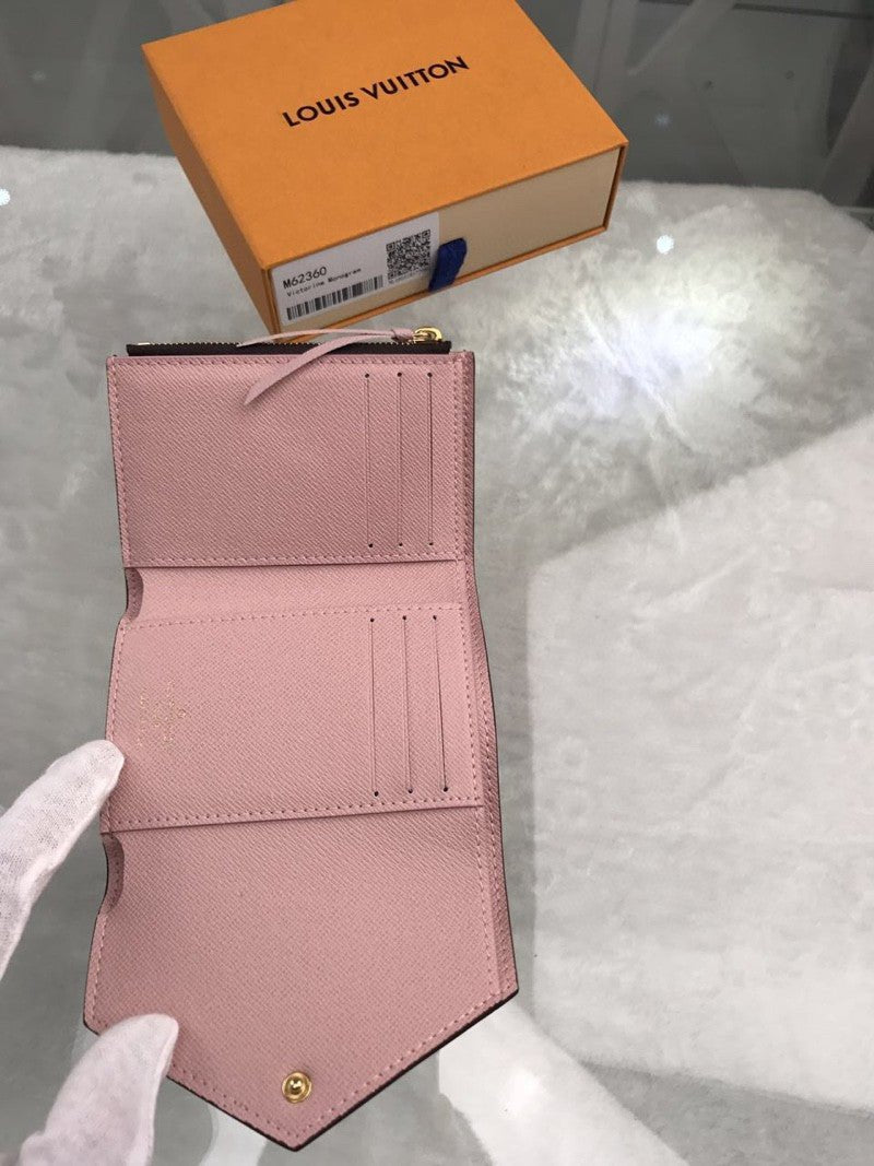 Louis Vuitton Monogram Wallet 12cm Brown