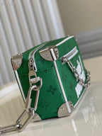 Louis Vuitton Mini Soft Trunk 18cm Zoom with Friends Monogram Canvas Spring/Summer Collection M80159, Green