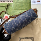 GG Denim Bag 18cm
